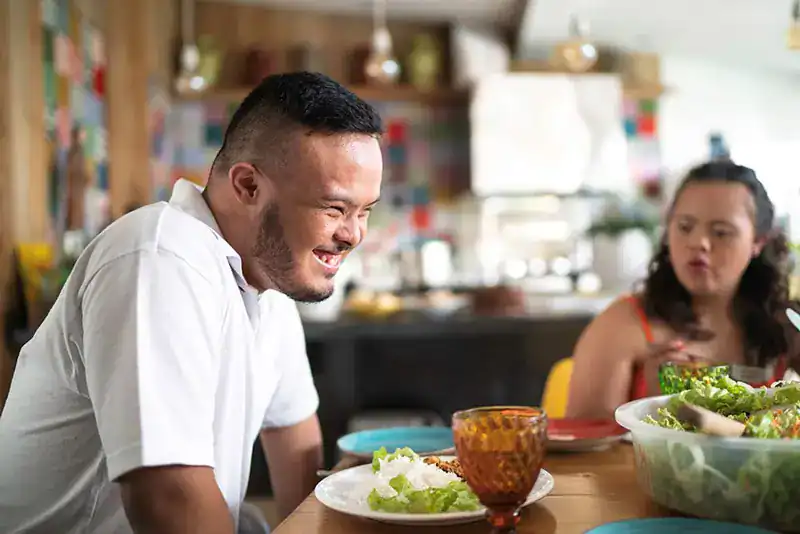 Empowering Weight Loss: A Comprehensive Guide for Individuals with Disabilities 2 Image of a disabled man and balance around nutrition to aid weight loss Deal
